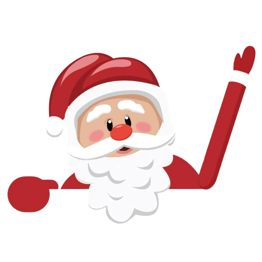 Pegatina limpiaparabrisas de navidad