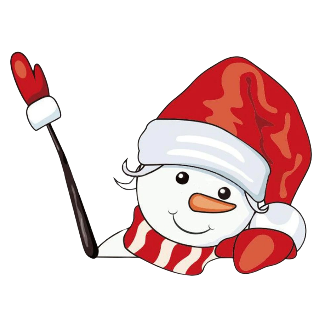 Pegatina limpiaparabrisas de navidad