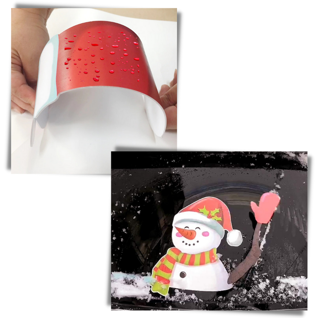 Pegatina limpiaparabrisas de navidad - Ozerty