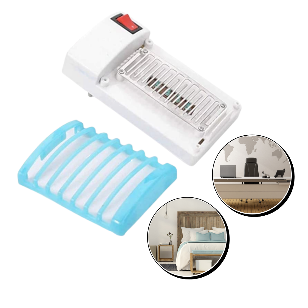 Lámpara nocturna antimosquitos enchufable - Ozerty