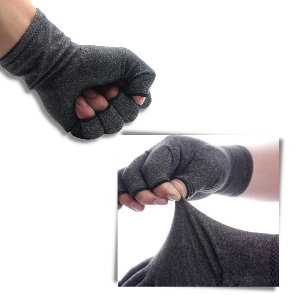 Guantes de compresión para aliviar el dolor articular - Ozerty
