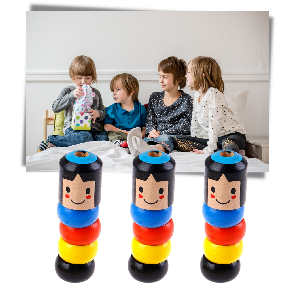 Juguete mágico de madera irrompible - Ozerty