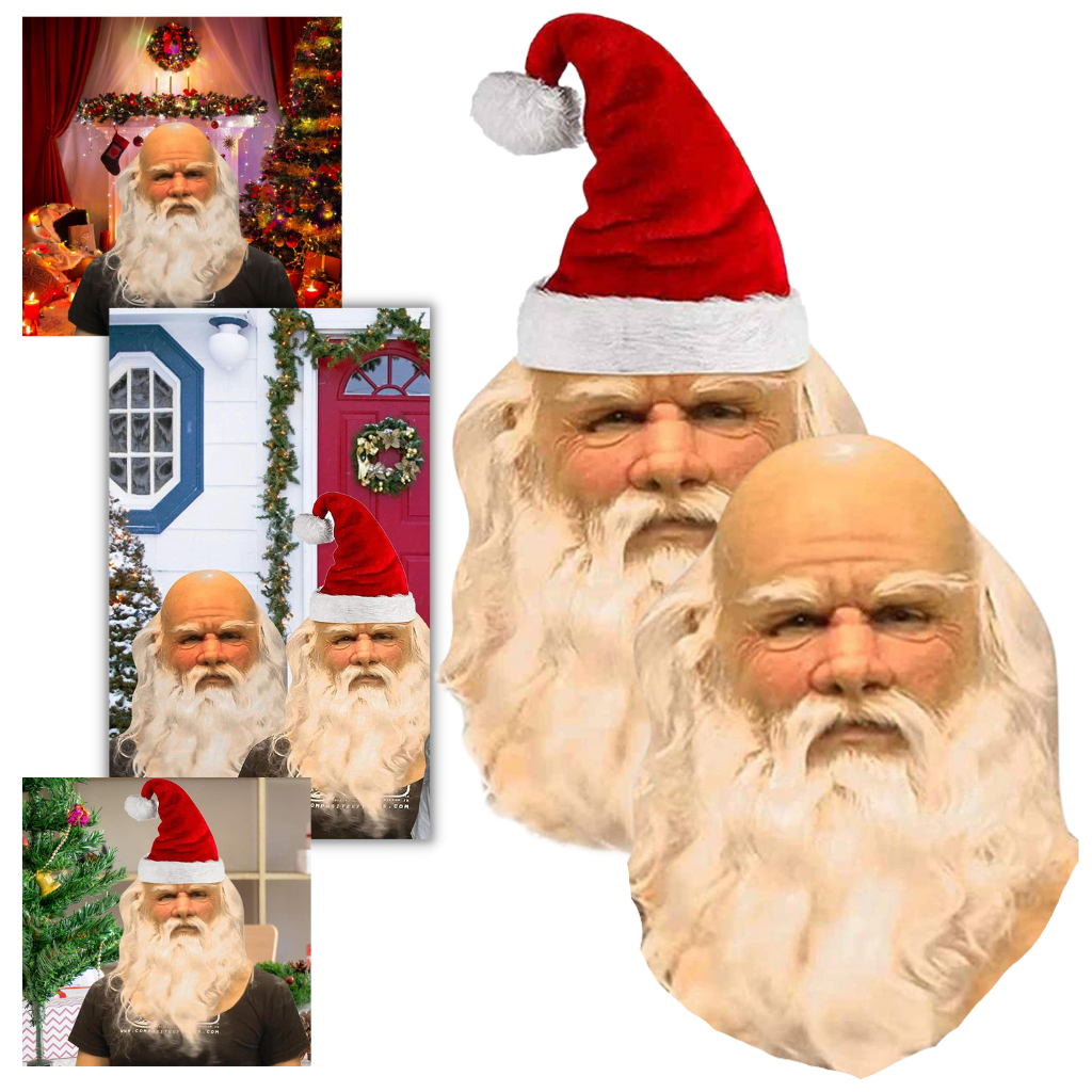 Máscara de Papá Noel cosplay - Ozerty