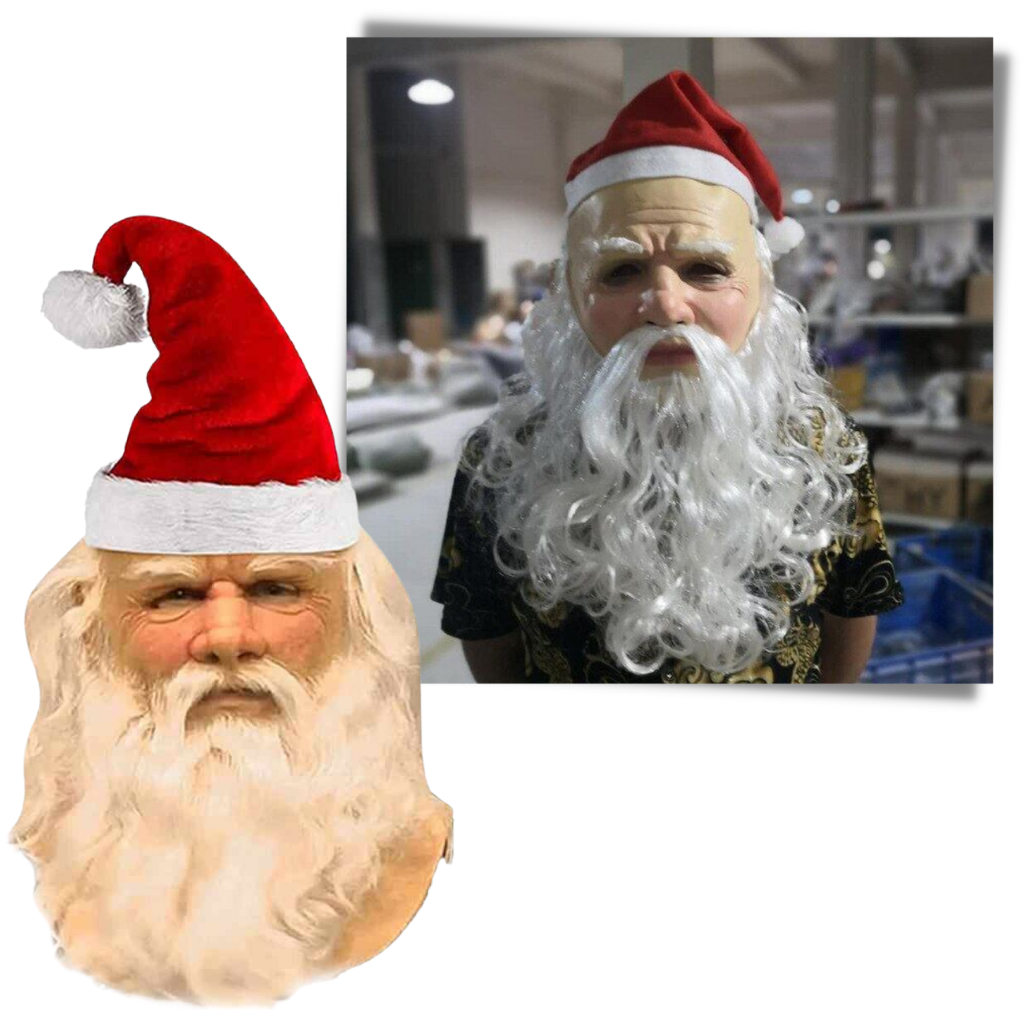 Máscara de Papá Noel cosplay - Ozerty