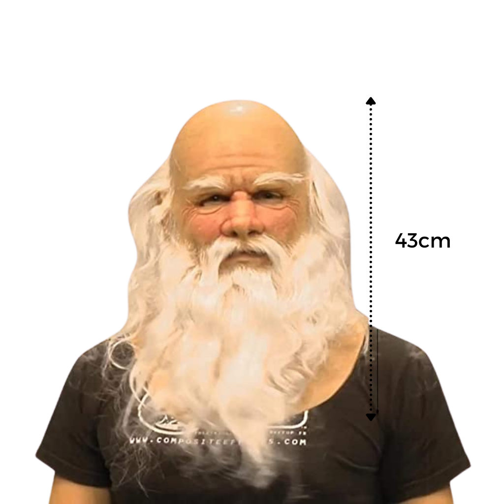 Máscara de Papá Noel cosplay - Ozerty