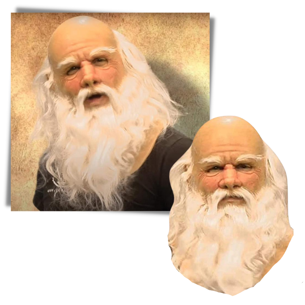 Máscara de Papá Noel cosplay - Ozerty