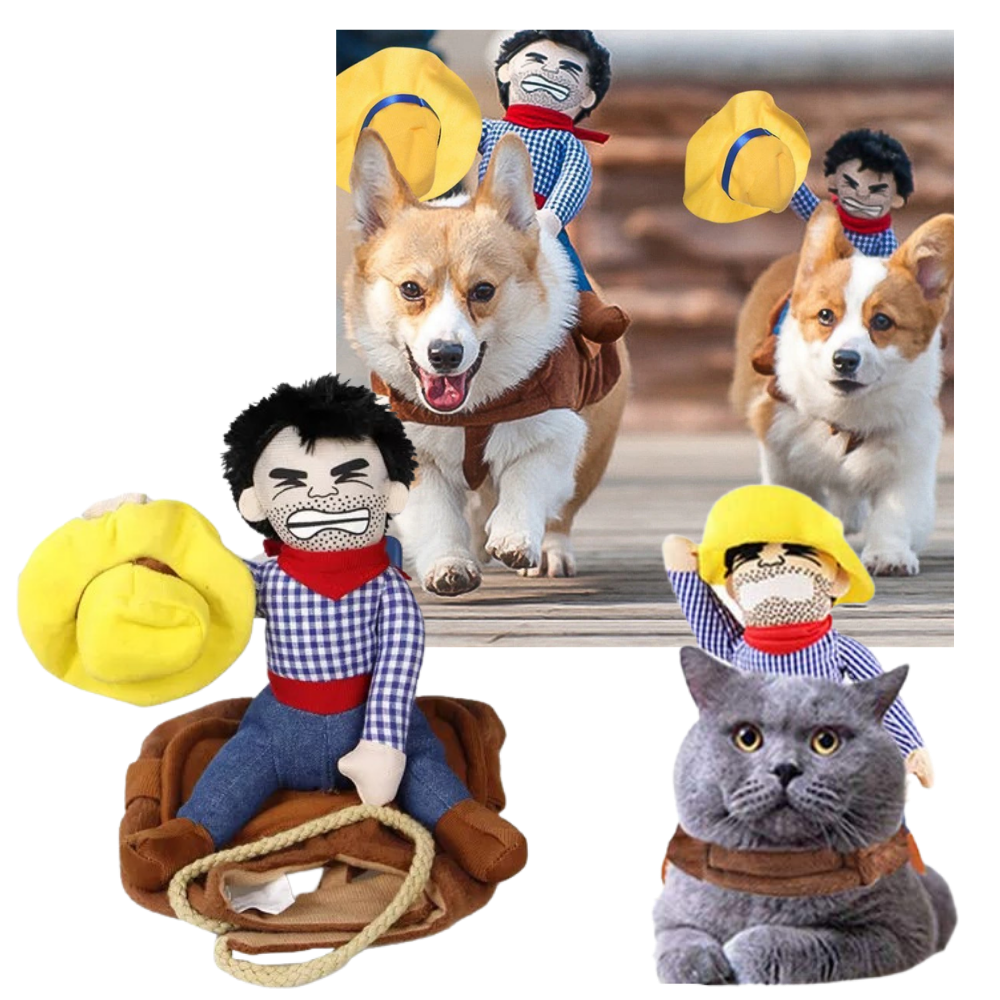 Disfraz de vaquero para perro - Ozerty