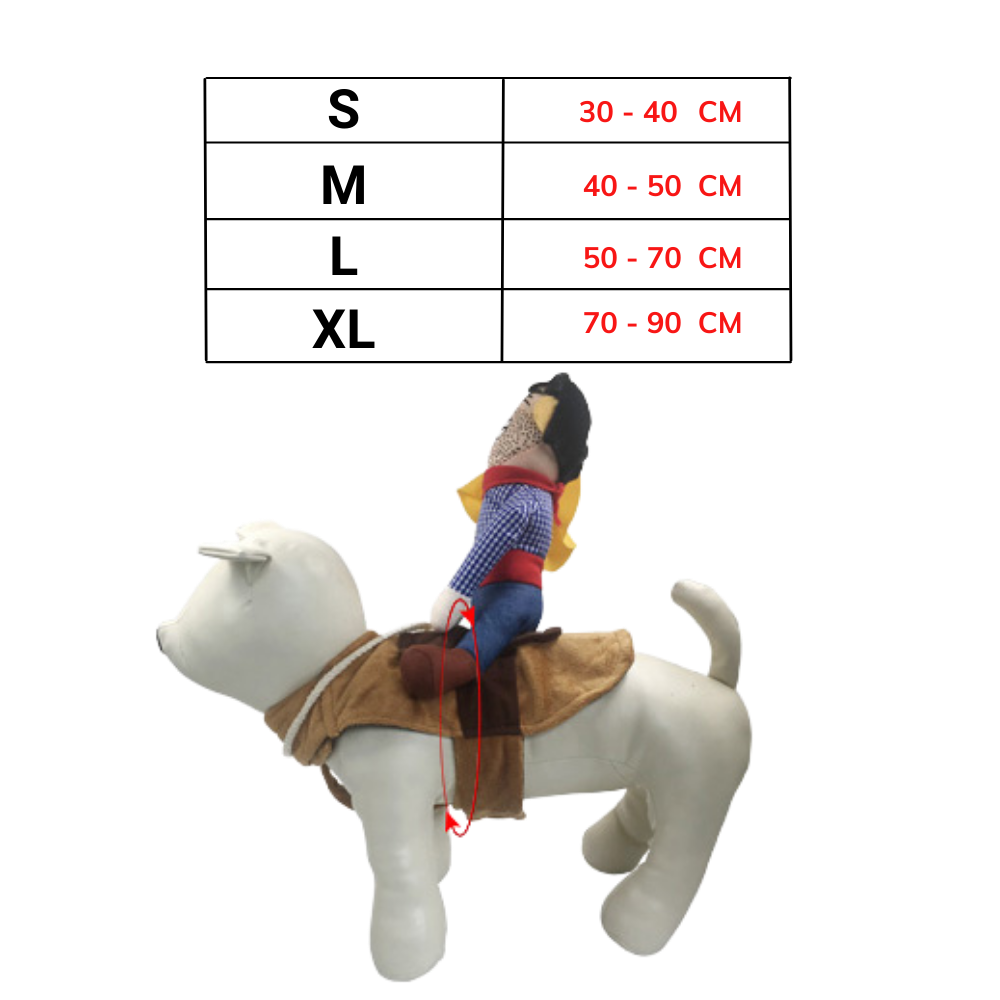 Disfraz de vaquero para perro - Ozerty