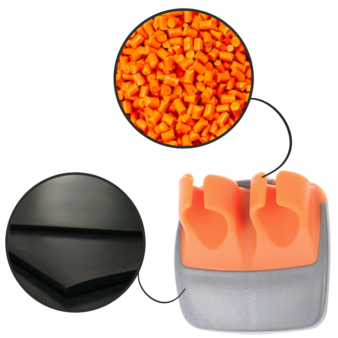 Pelador de frutas y verduras de doble dedo - Ozerty