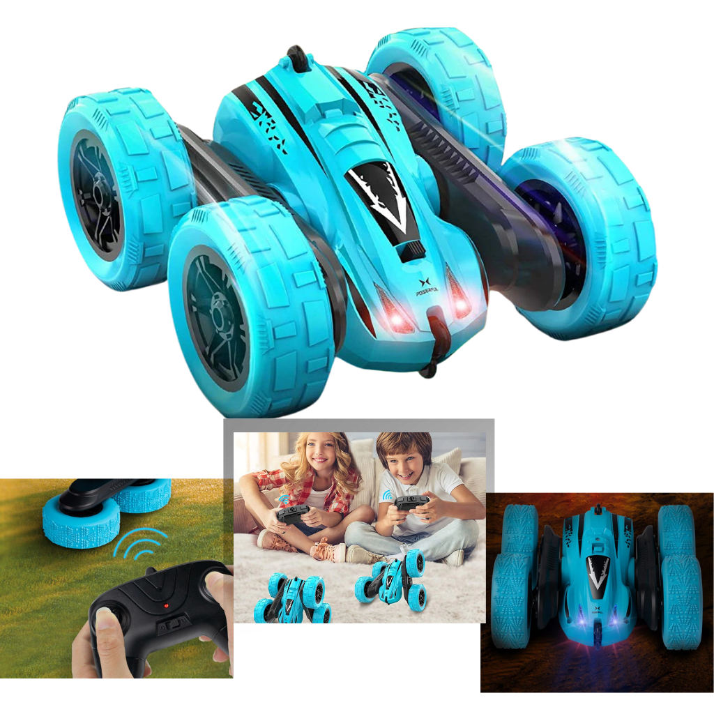 Coche teledirigido de doble cara - Ozerty