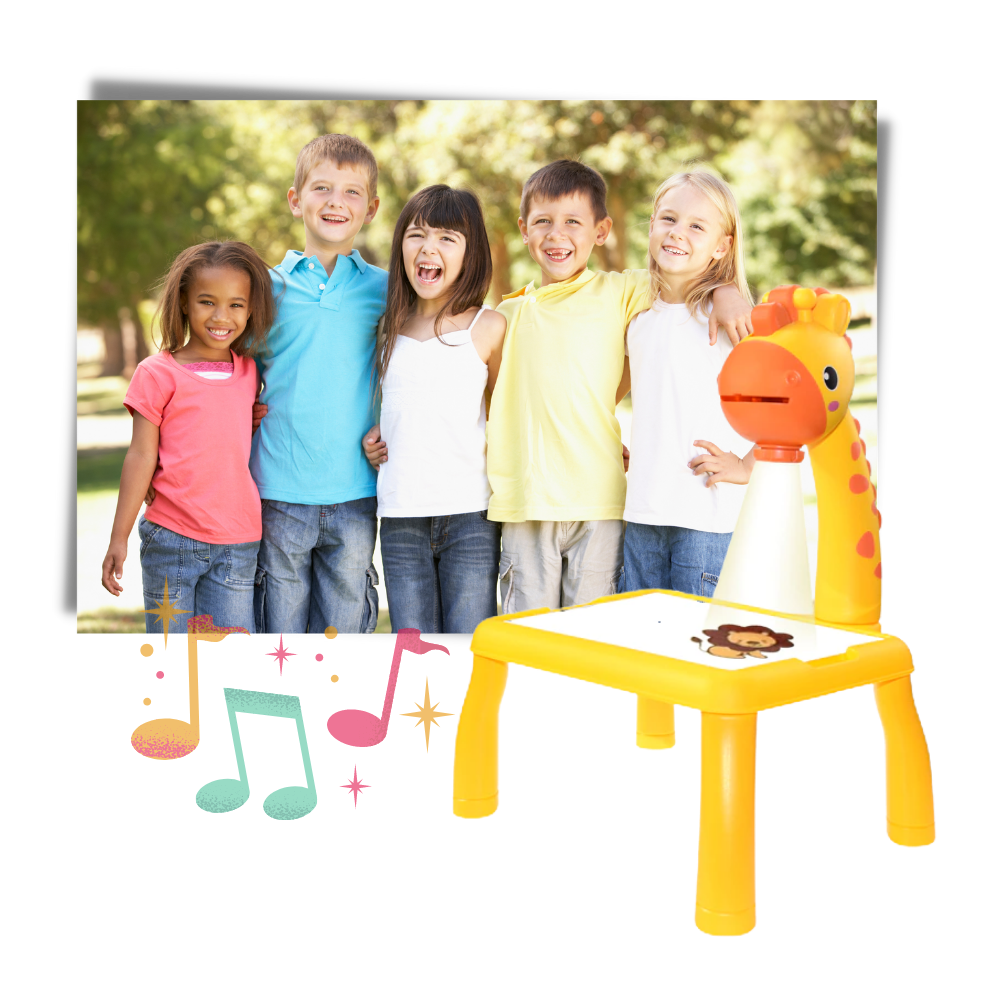 Tablero de dibujo de proyección para niños - Ozerty