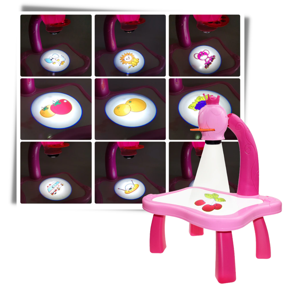 Tablero de dibujo de proyección para niños - Ozerty