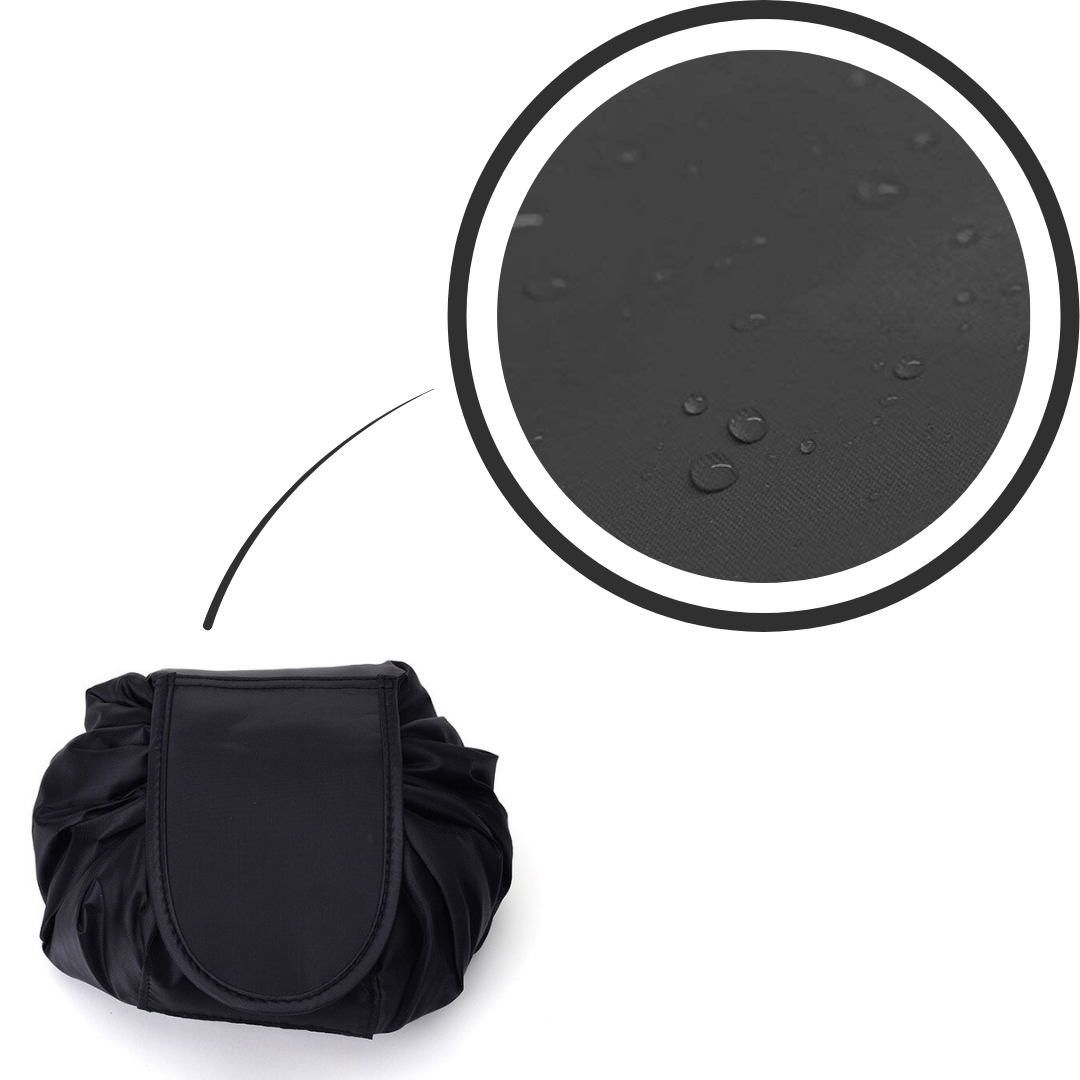 Estuche de maquillaje plegable con cordón - Ozerty