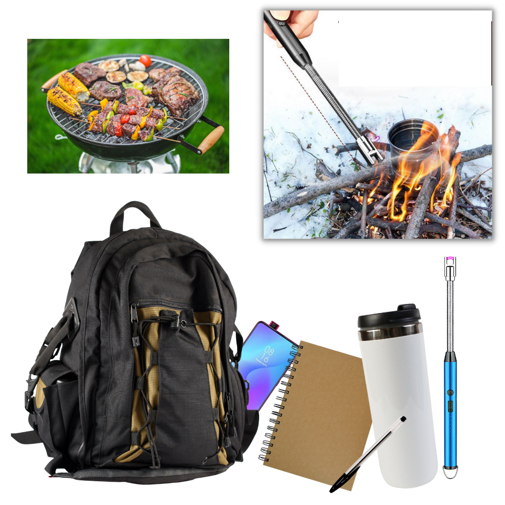 Encendedor de cocina recargable a prueba de viento - Ozerty