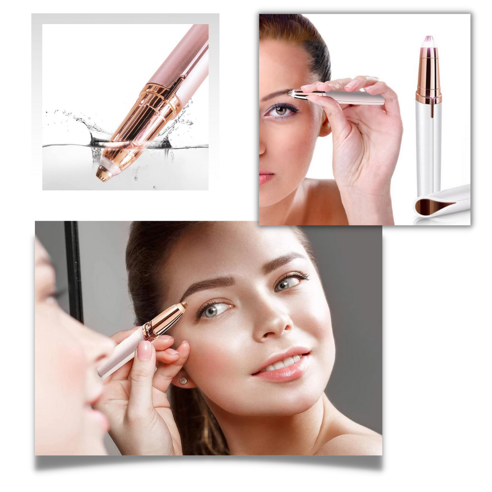 Recortador de cejas eléctrico de precisión - Ozerty