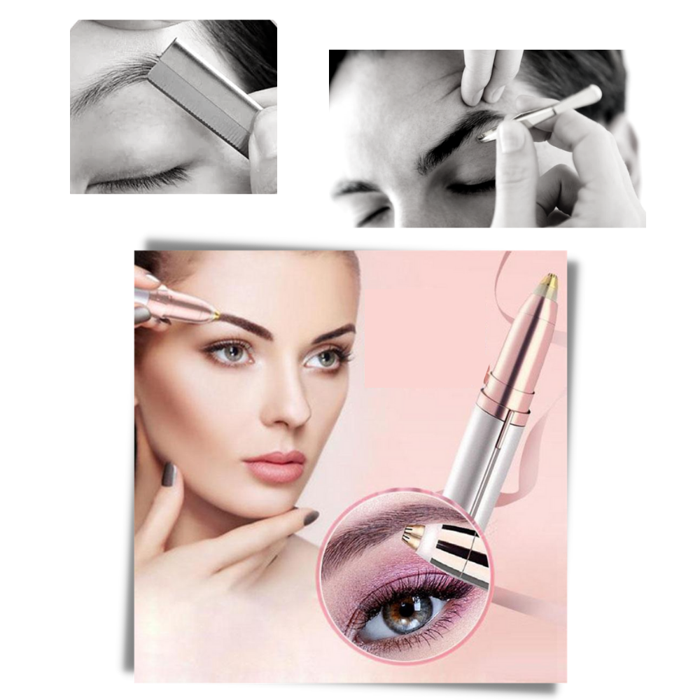 Recortador de cejas eléctrico de precisión - Ozerty