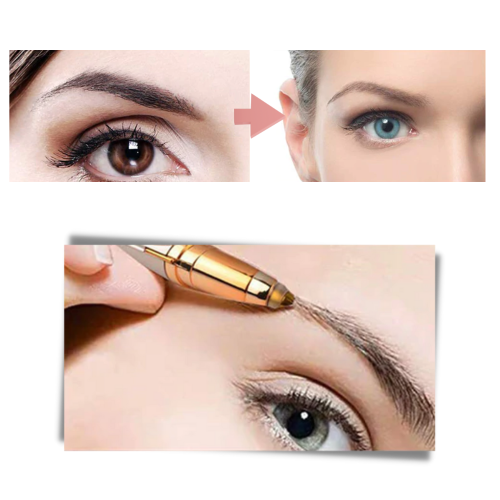 Recortador de cejas eléctrico de precisión - Ozerty