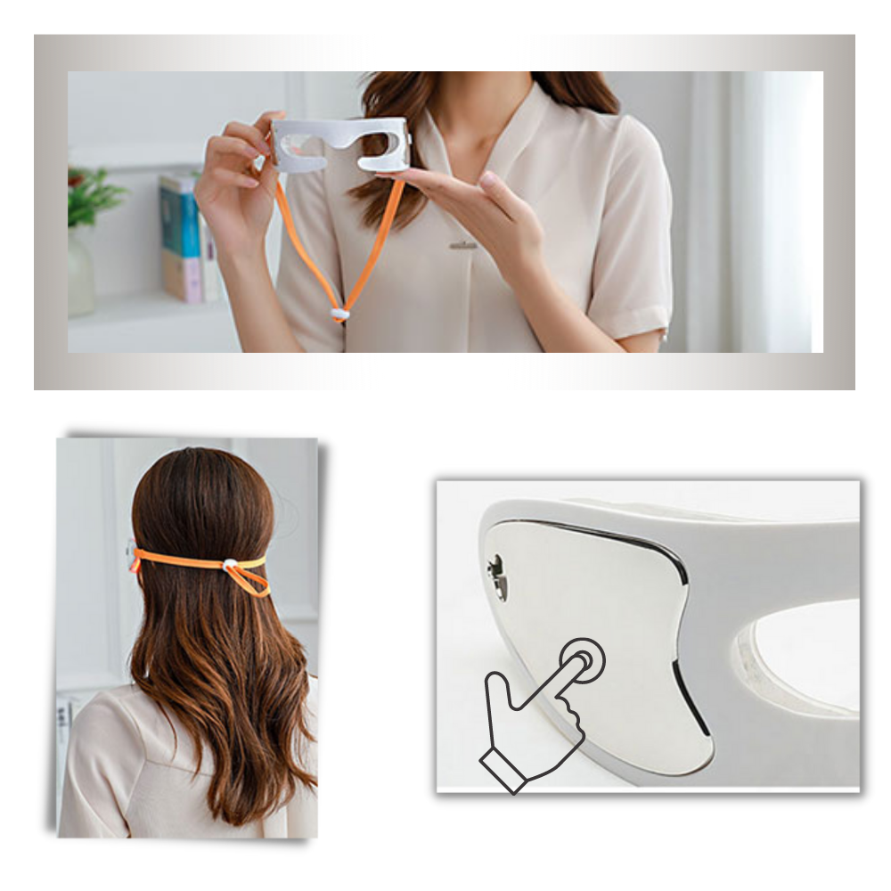 Mascarilla LED para eliminar las arrugas - Ozerty