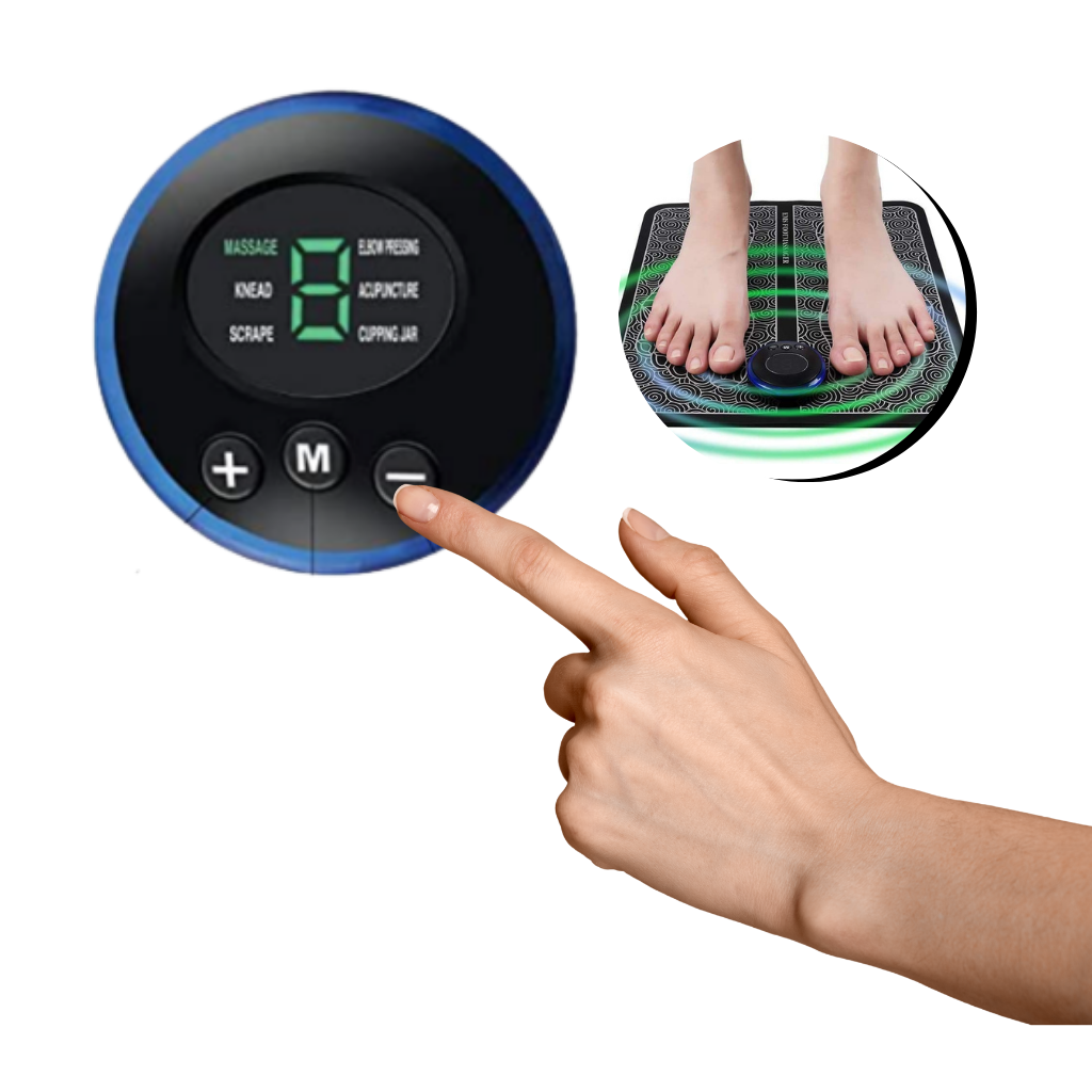 Masajeador de pies eléctrico EMS