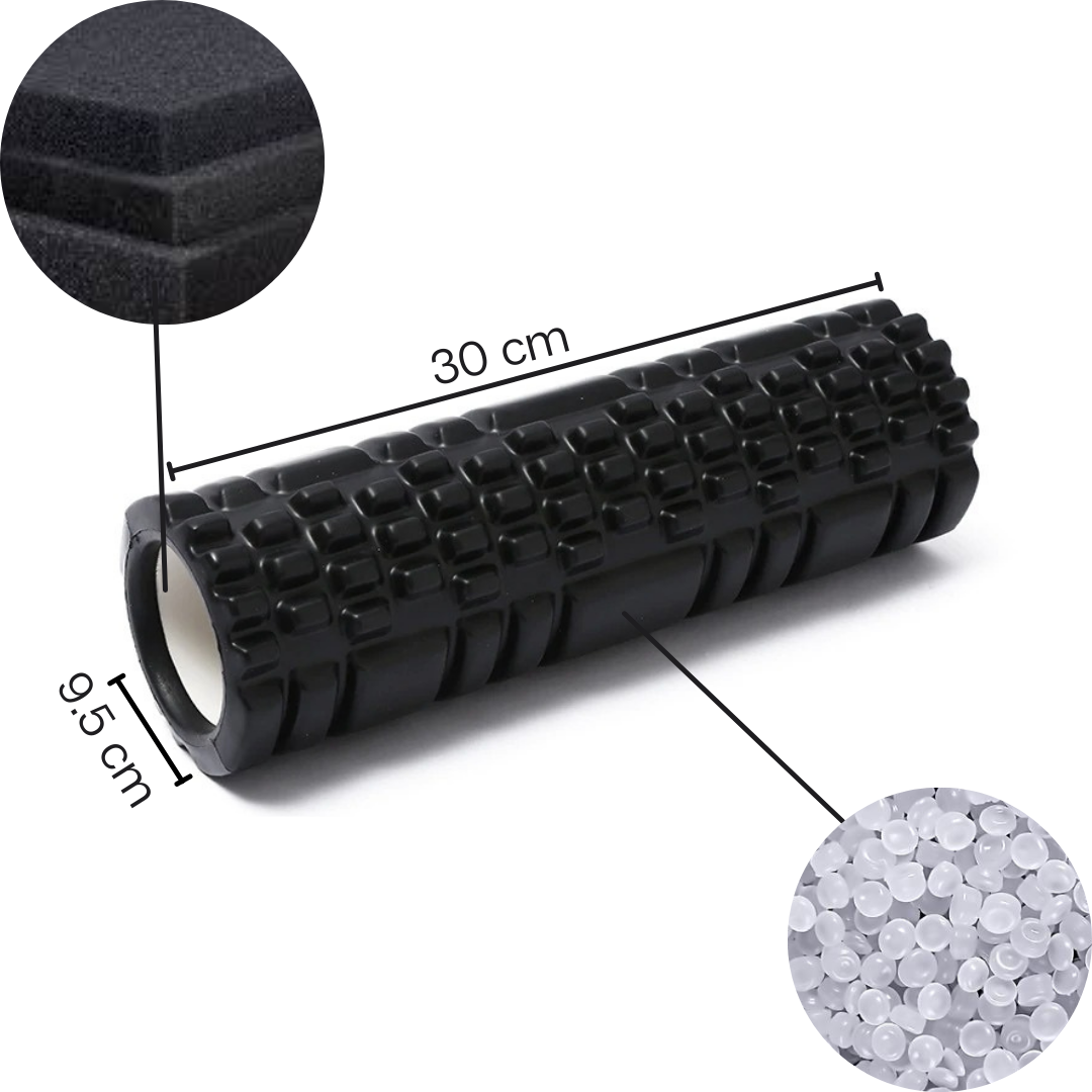 Rodillo de espuma de masaje para ejercicios - Ozerty