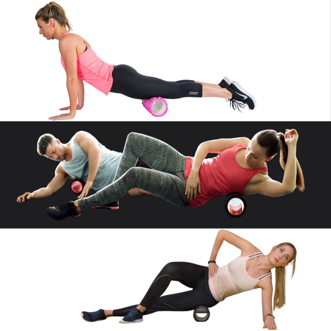 Rodillo de espuma de masaje para ejercicios - Ozerty