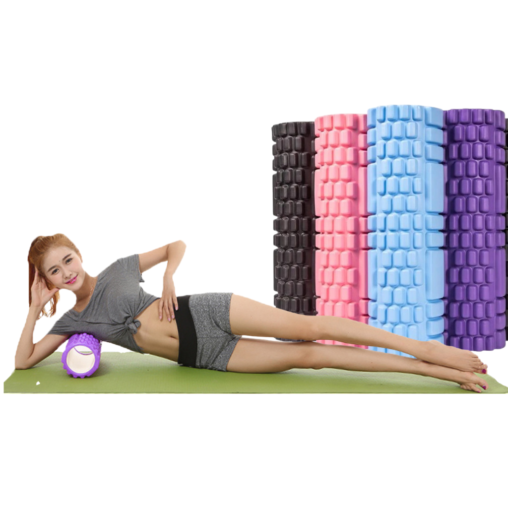 Rodillo de espuma de masaje para ejercicios - Ozerty