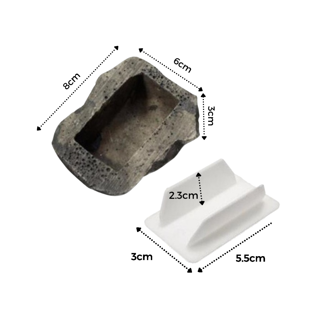 Roca falsa para ocultar las llaves