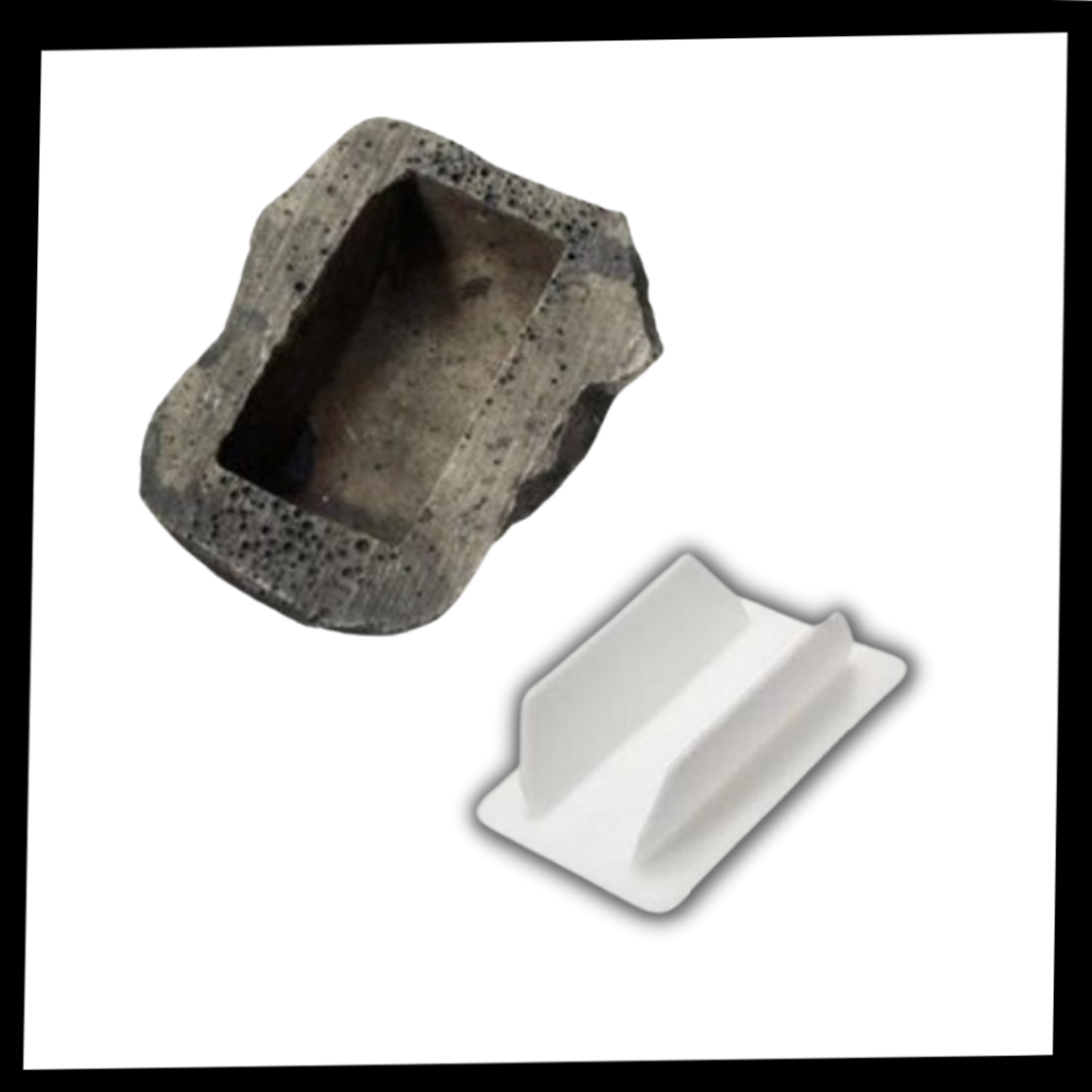 Roca falsa para ocultar las llaves