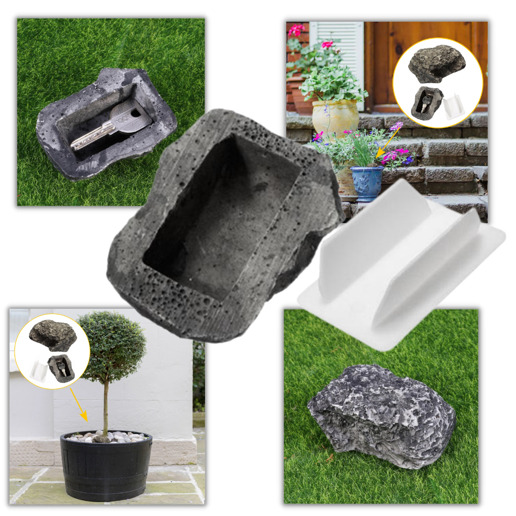 Roca falsa para ocultar las llaves