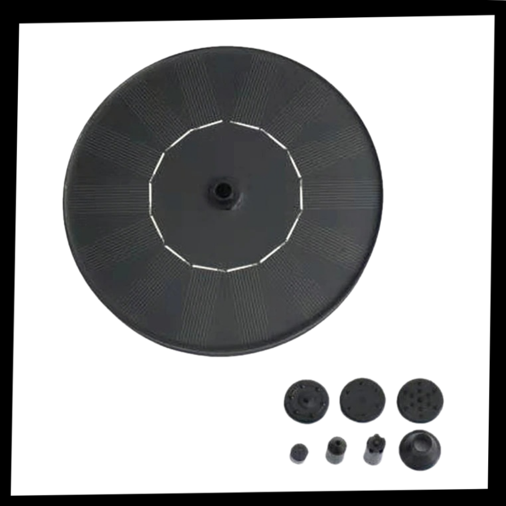 Fuente de agua solar flotante - Ozerty