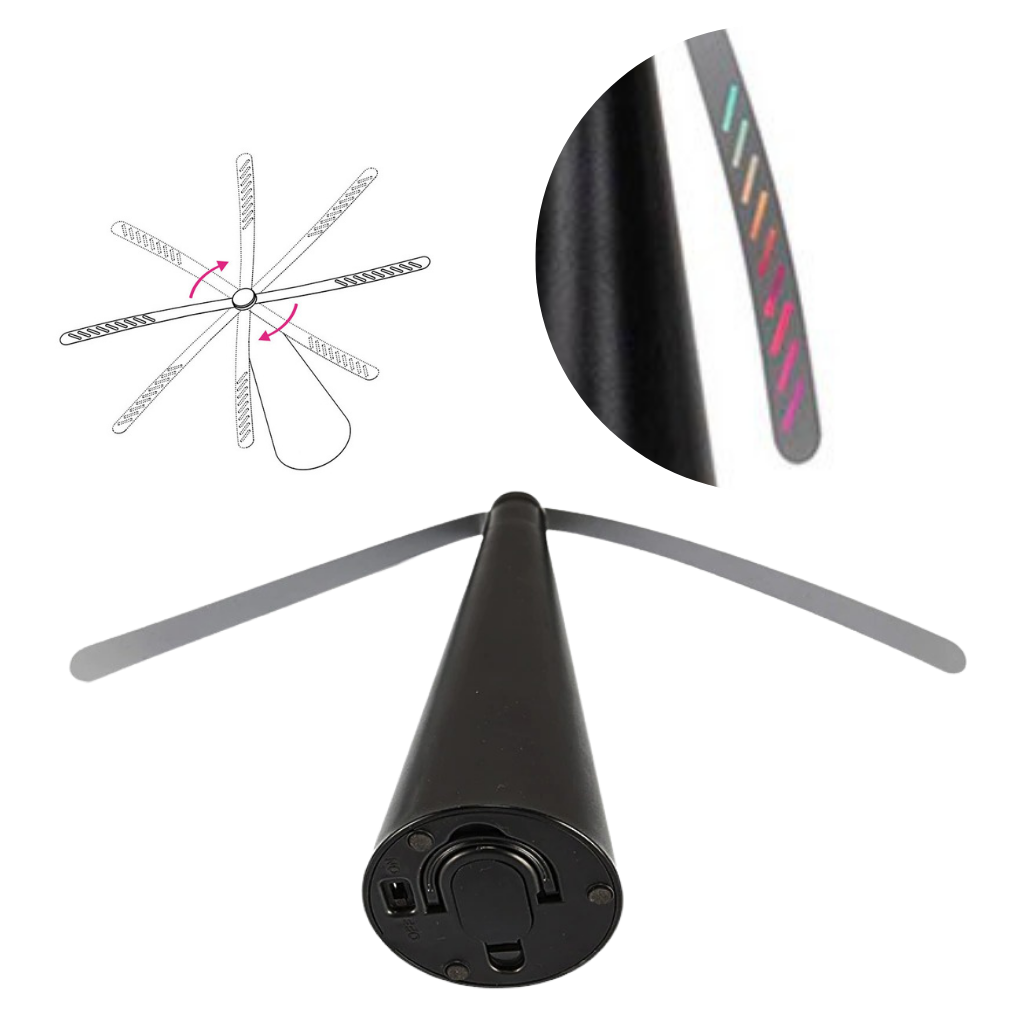 Abanico repelente de moscas - Ozerty