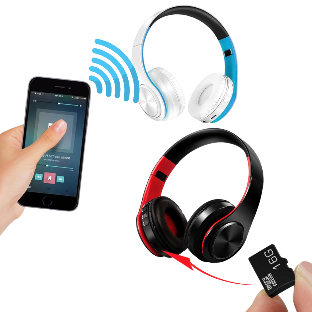 Auriculares bluetooth plegables - Ozerty