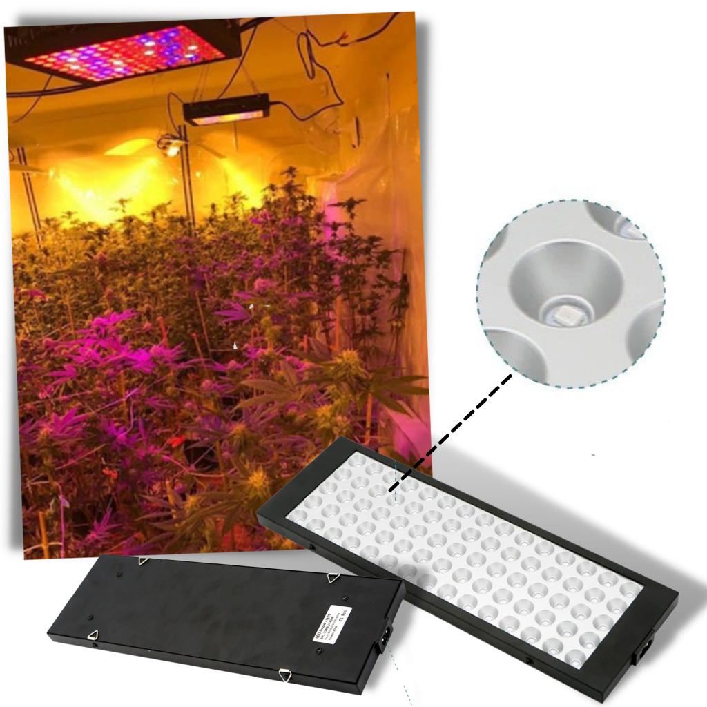 Lámpara de cultivo LED colgante de espectro completo - Ozerty