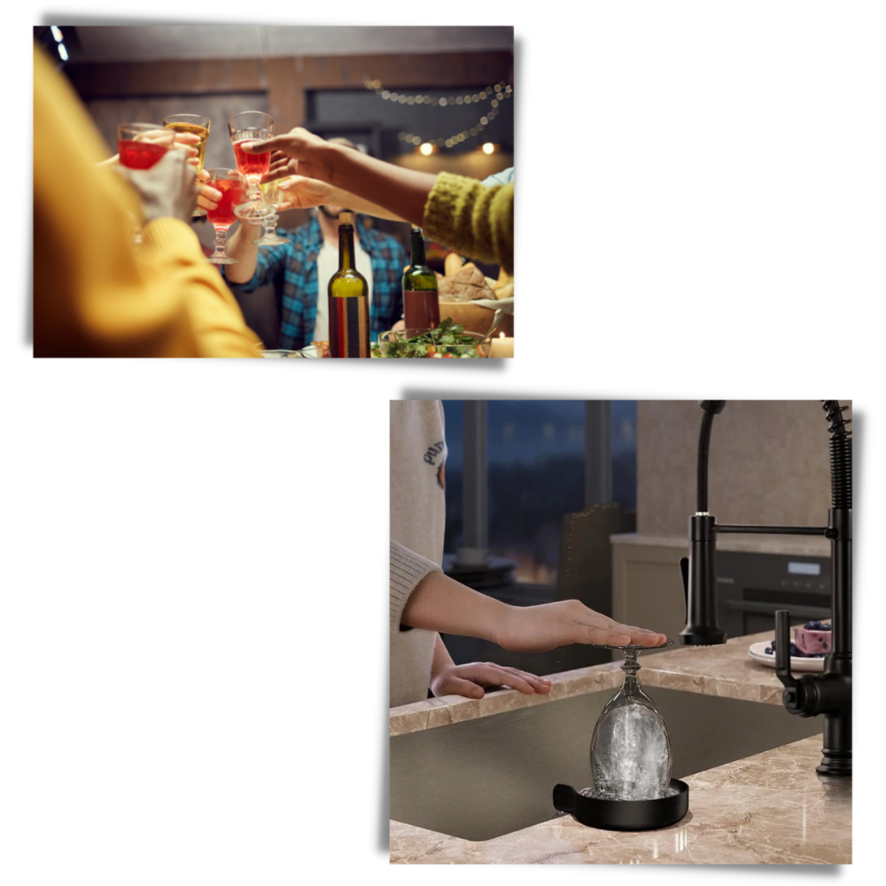 Lavavasos y enjuagadora automática - Ozerty