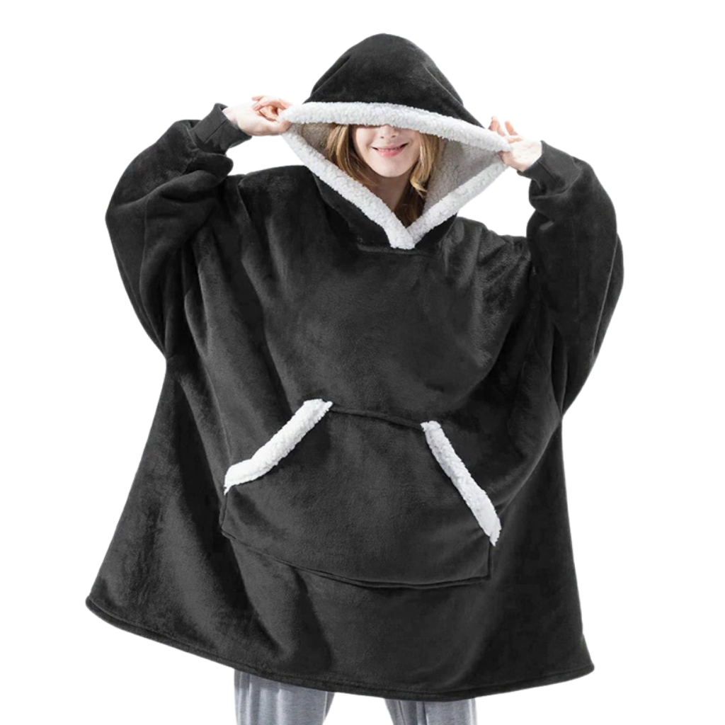 Sudadera de manta gigante