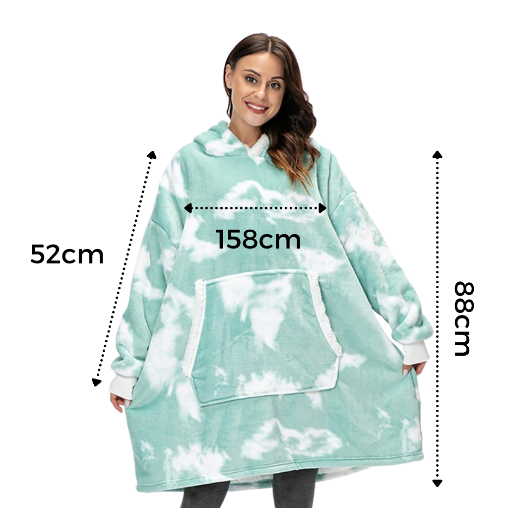 Sudadera de manta gigante - Ozerty