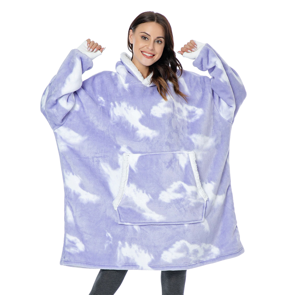 Sudadera de manta gigante