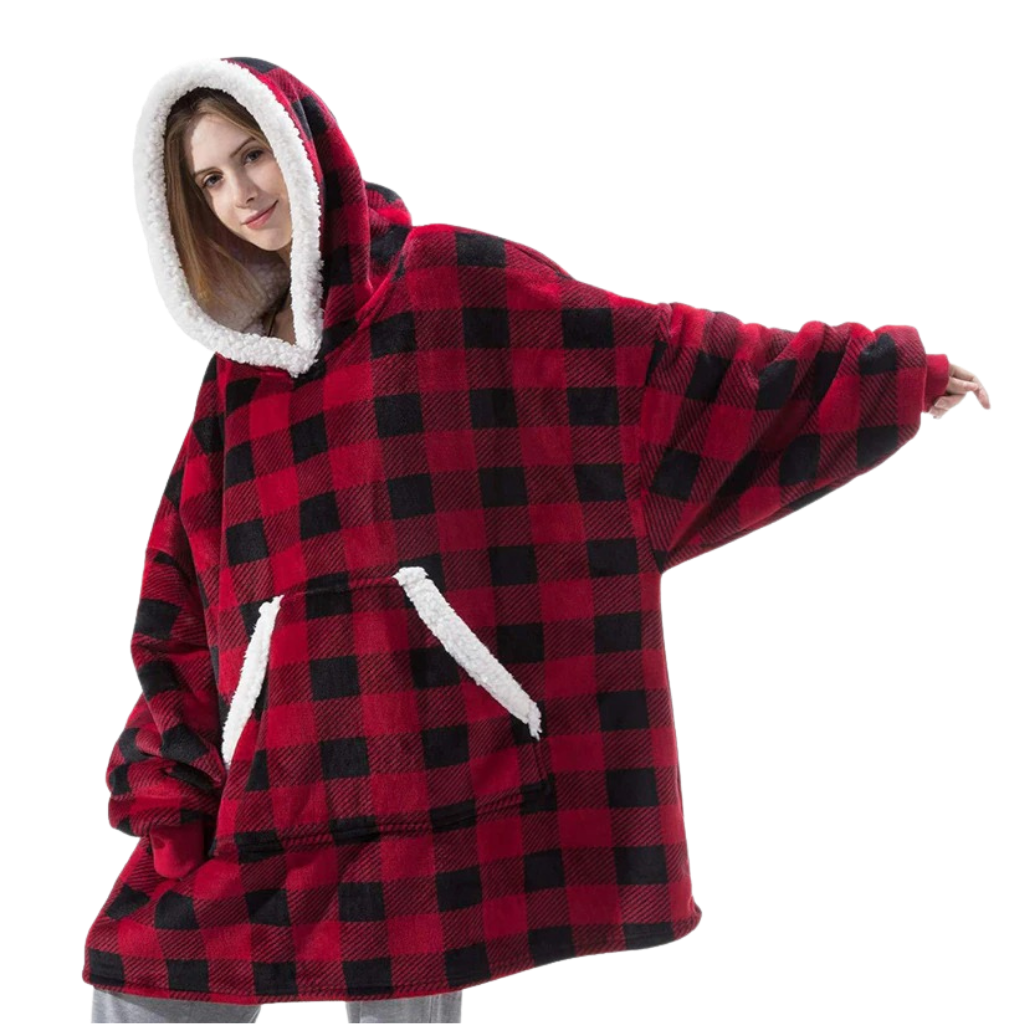 Sudadera de manta gigante