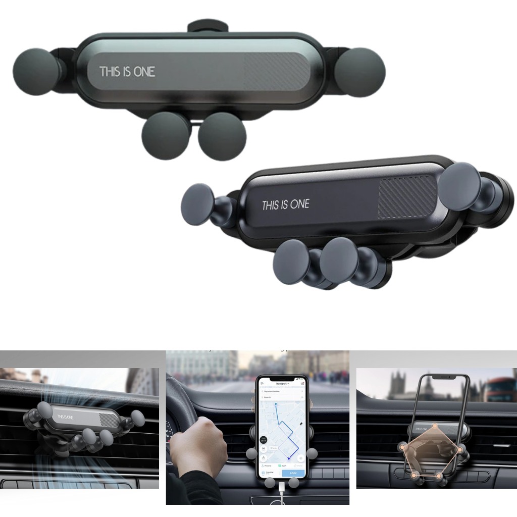 Soporte de gravedad de coche para el móvil - Ozerty