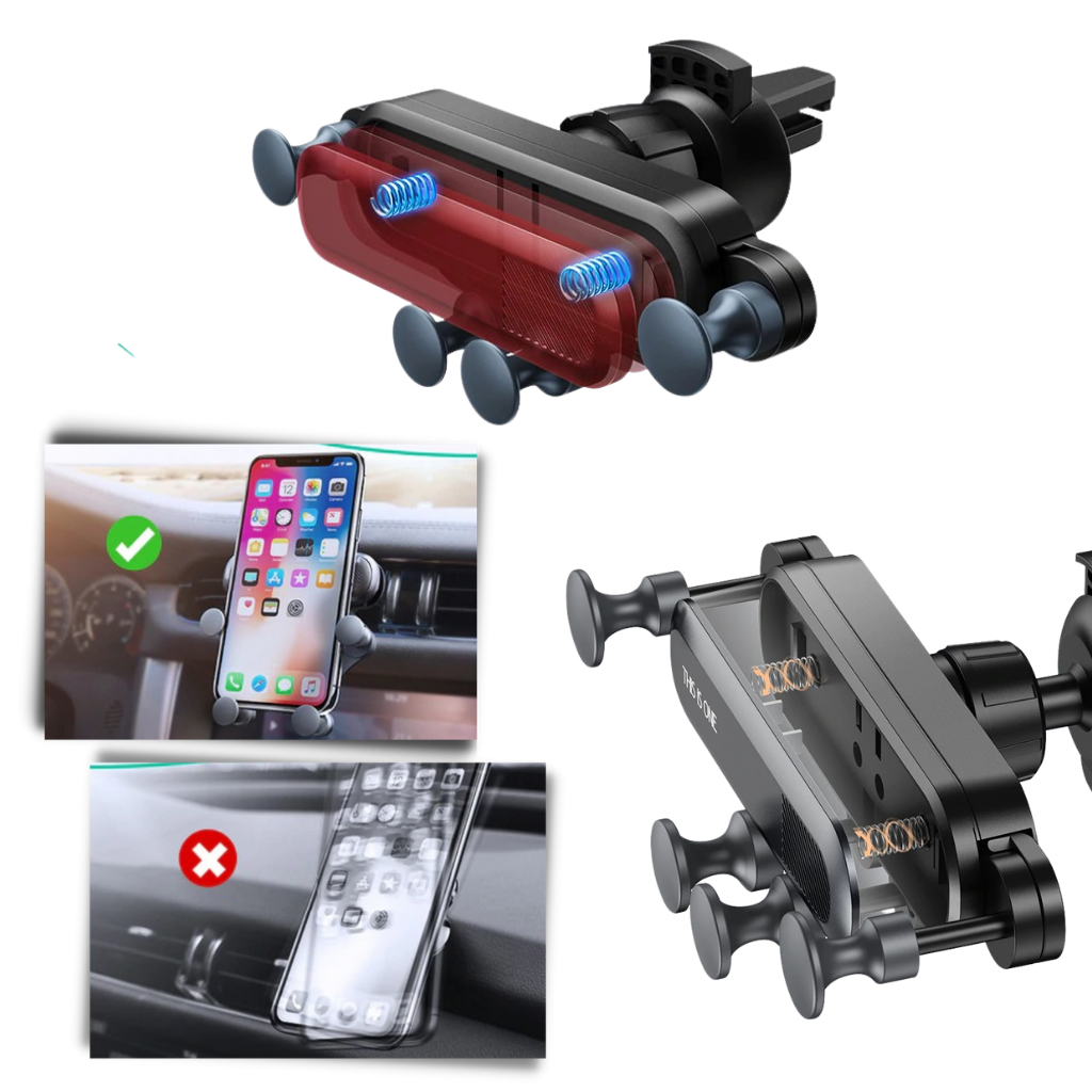 Soporte de gravedad de coche para el móvil - Ozerty