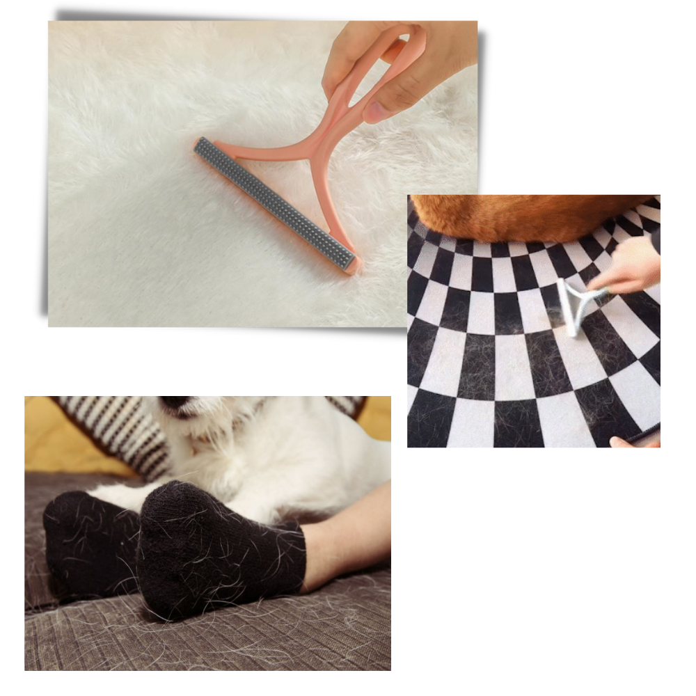 2 Piezas de depiladora manual de doble cara para la ropa - Ozerty