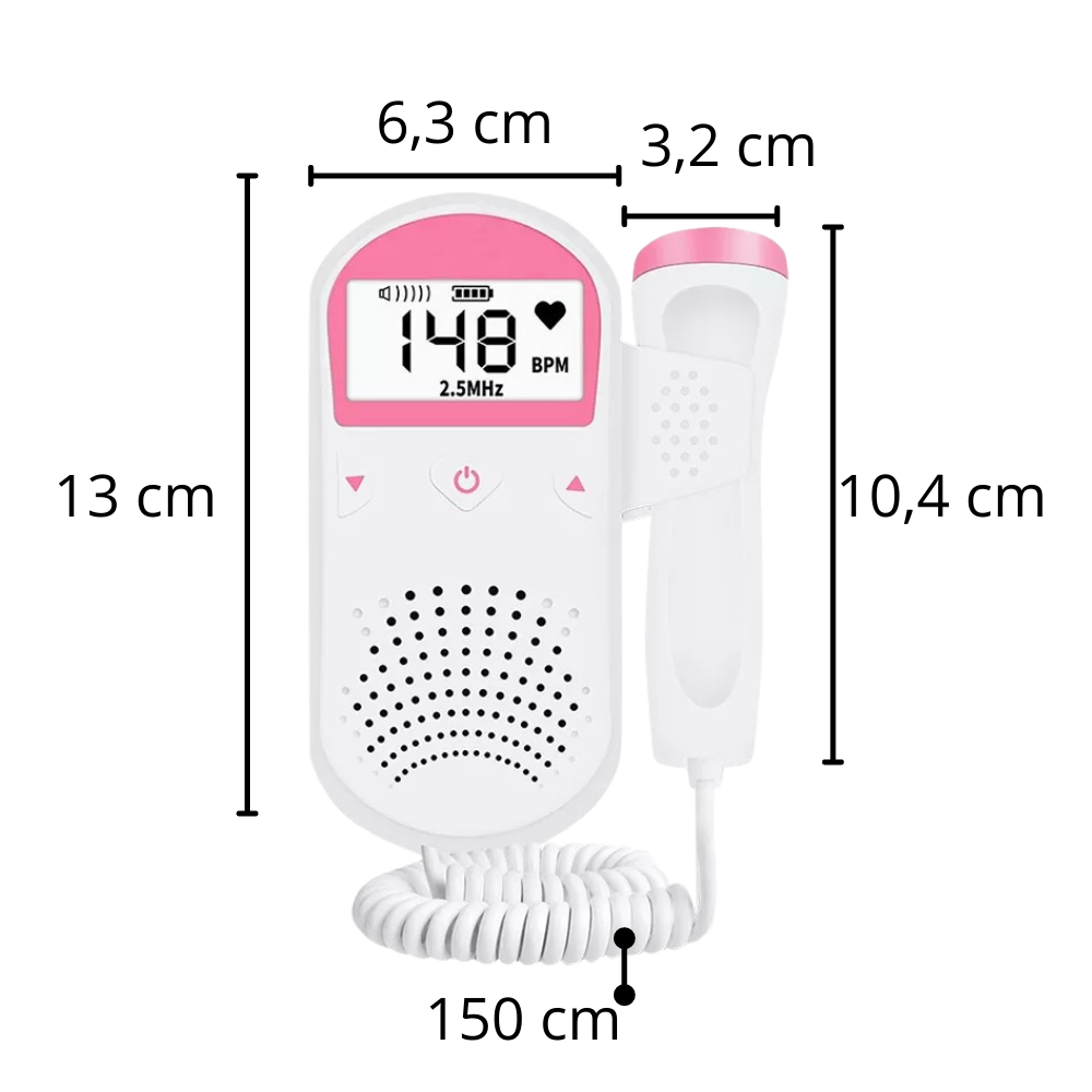 Monitor de latidos del bebé - Ozerty