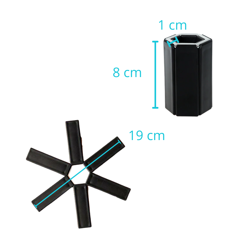 Salvamanteles hexagonal plegable - Ozerty