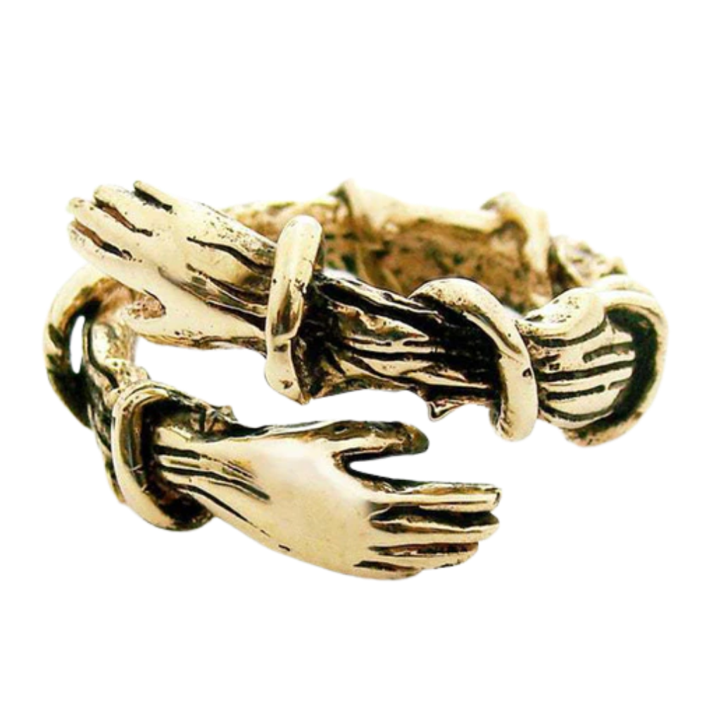 Creativo Anillo de Abrazo