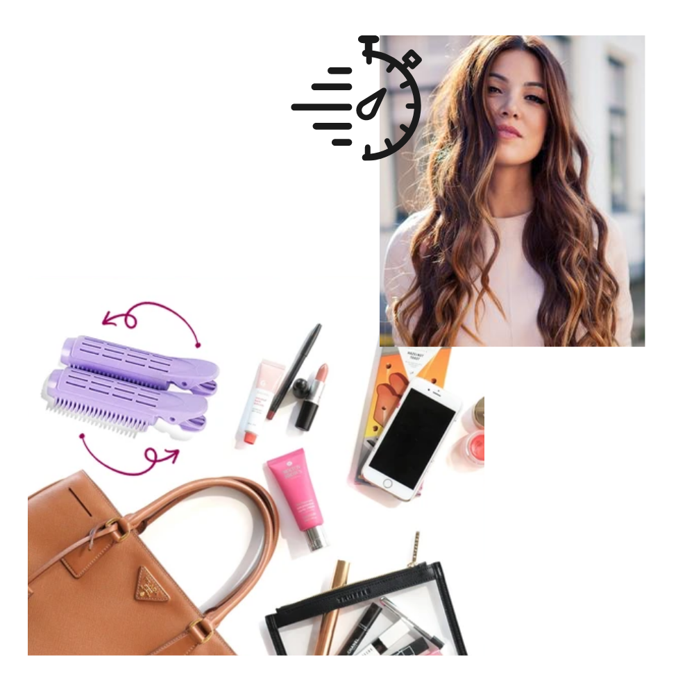 Paquete de 4 clips voluminizadores instantáneos para el cabello - Ozerty
