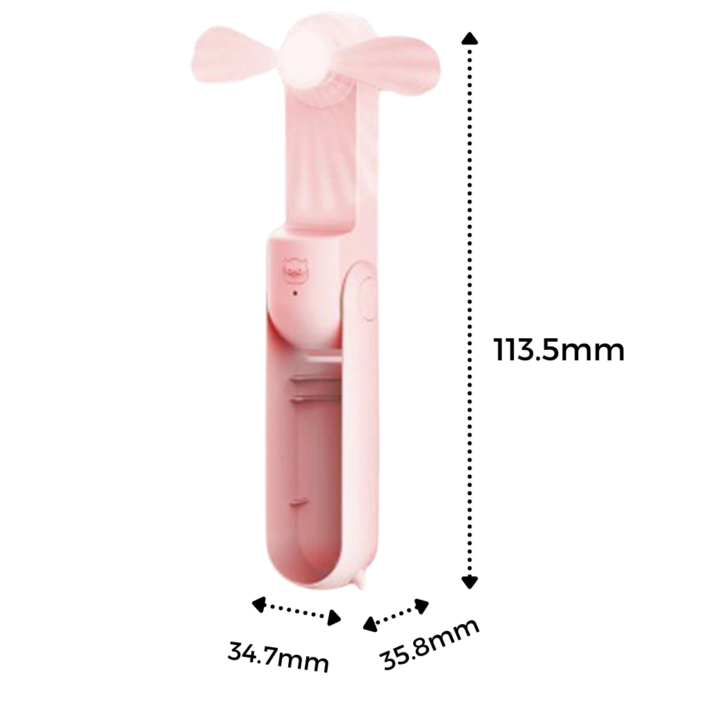 Miniventilador de mano con USB - Ozerty