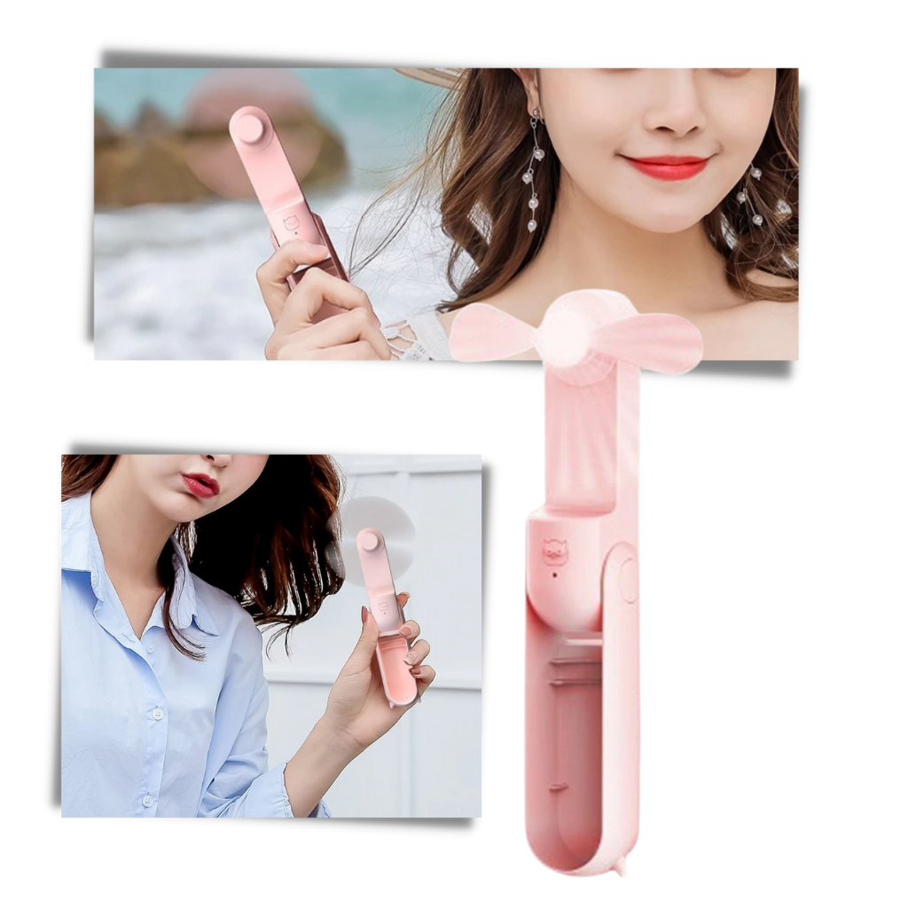 Miniventilador de mano con USB - Ozerty