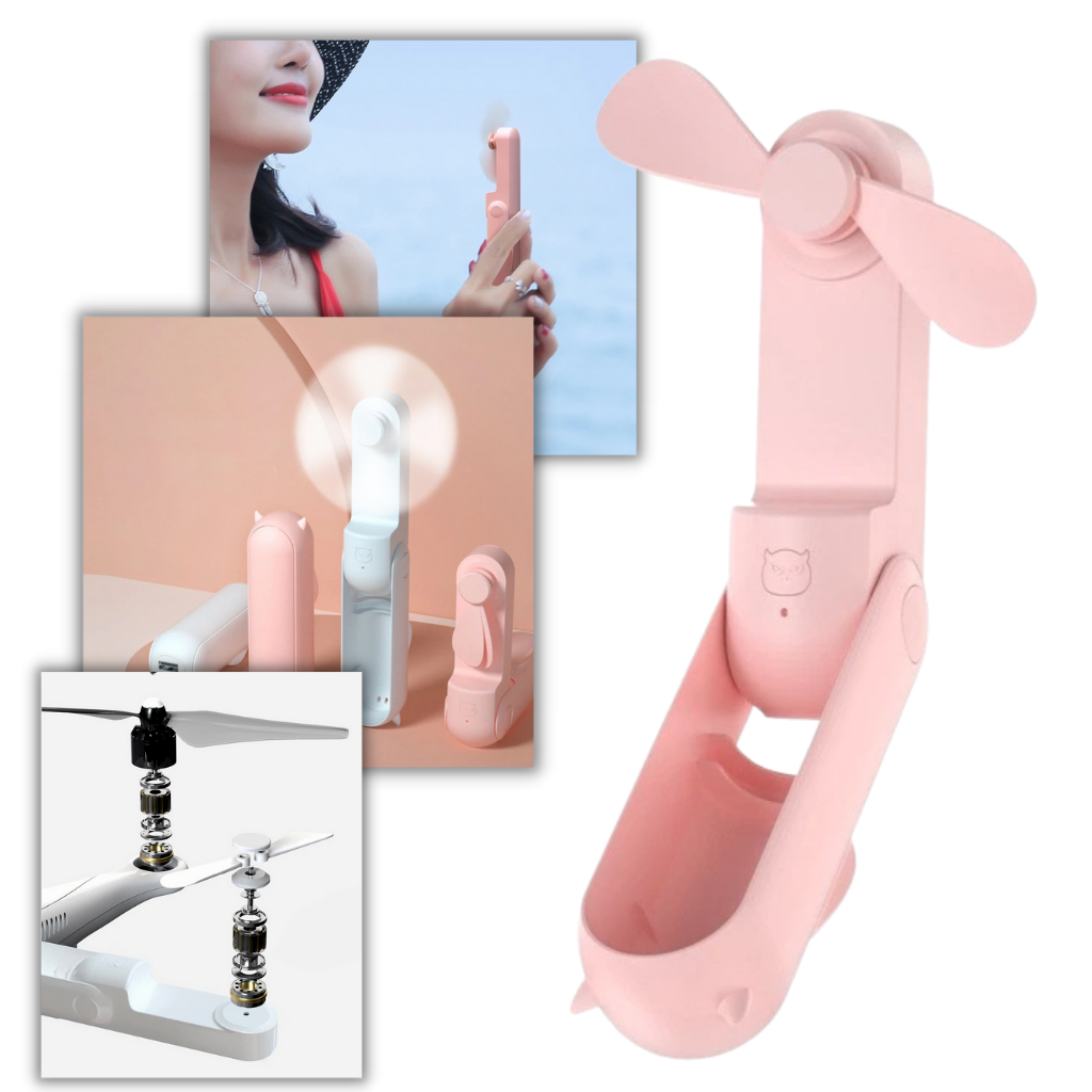 Miniventilador de mano con USB - Ozerty