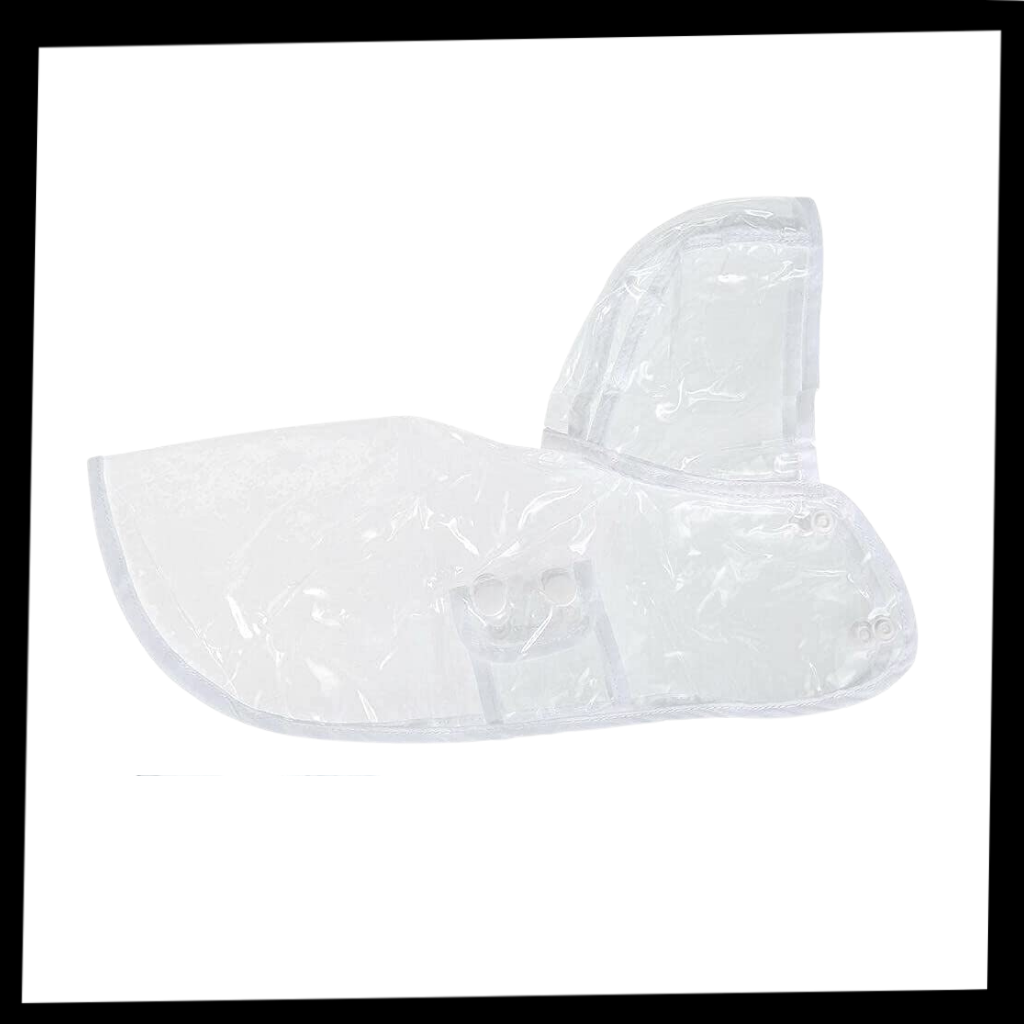 Impermeable con capucha para perros - Ozerty