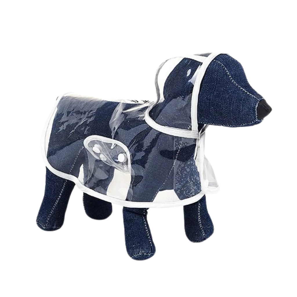 Impermeable con capucha para perros - Ozerty